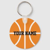 Persoonlijke naam basketball speler sleutelhangers (Voorkant)