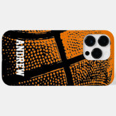 Persoonlijke naam basketbalsport Case-Mate iPhone case (Achterkant (horizontaal))