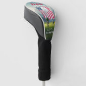 Persoonlijke naam Beste vader door Par Golfheadcover (Schuin)