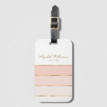 Persoonlijke naam Blush Pink Gold