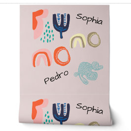 Persoonlijke naam Boho Behang