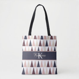Persoonlijke naam boodschappentas tote bag