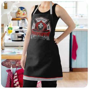 Persoonlijke NAAM Brandweerhelm Brandweer Redding Schort