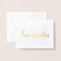 Persoonlijke naam | Bridesmaid Stationery Samantha