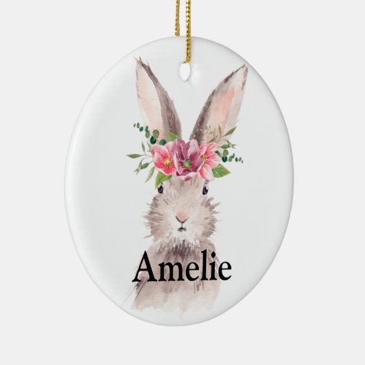 Persoonlijke naam broodrooster keramisch ornament (Rechts)