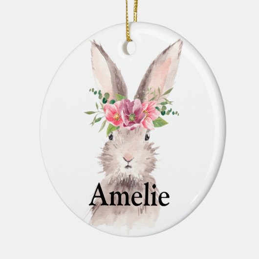 Persoonlijke naam broodrooster keramisch ornament (Links)