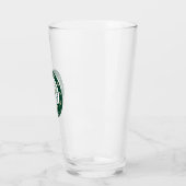 Persoonlijke naam bruidsjonker groen heraldisch glas (Links)