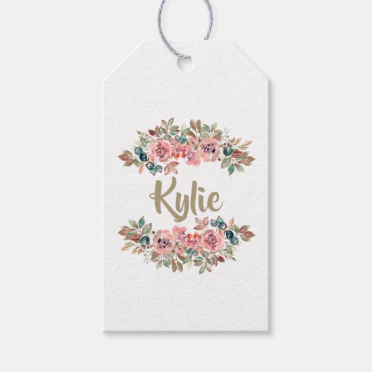 Persoonlijke naam cadeau tag | Aangepaste cadeaus Cadeaulabel (Voorkant)
