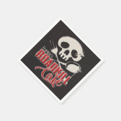 Persoonlijke naam Cheeky Roadkill Cafe Party Servet (Hoek)