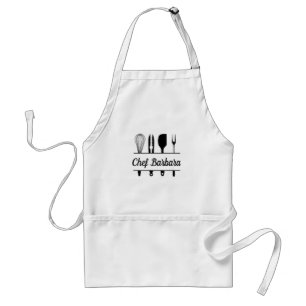 Persoonlijke naam Chef Apron Standaard Schort