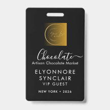 Persoonlijke Naam Chocolade Festival VIP Pas