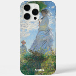 Persoonlijke naam Claude Monet-kunst iPhone 16 Pro Max Hoesje