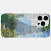 Persoonlijke naam Claude Monet-kunst Case-Mate iPhone Case (Achterkant (horizontaal))