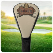 Persoonlijke naam Cowboy Pistolen Westerne Ranch S Golfheadcover