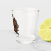 Persoonlijke naam Cowboy Pistolen Westerne Ranch S Shot Glas (Rechts)