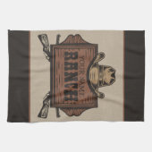 Persoonlijke naam Cowboy Pistolen Westerne Ranch S Theedoek (Horizontaal)