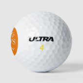 Persoonlijke naam | Creëer Uw eigen Golfbalken Golfballen (Logo)