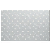 Persoonlijke naam Custard Light Grey Stof (Fat Quarter)