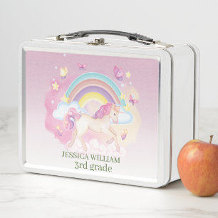 Persoonlijke naam Cute unicorn, terug naar school