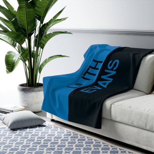 Persoonlijke naam deken voor bruidsmeisje en verja