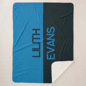 Persoonlijke naam deken voor bruidsmeisje & verjaa (Voorkant)