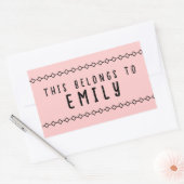 Persoonlijke naam Deze hoort bij Stickers (Envelop)