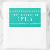 Persoonlijke naam Deze hoort bij Stickers (Tas)