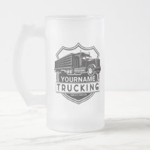 Persoonlijke NAAM die Big Rig Semi Trucker Truckin