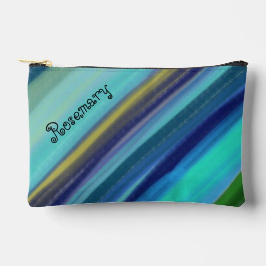 Persoonlijke naam diepzee-oceantinten etui (Voorkant)