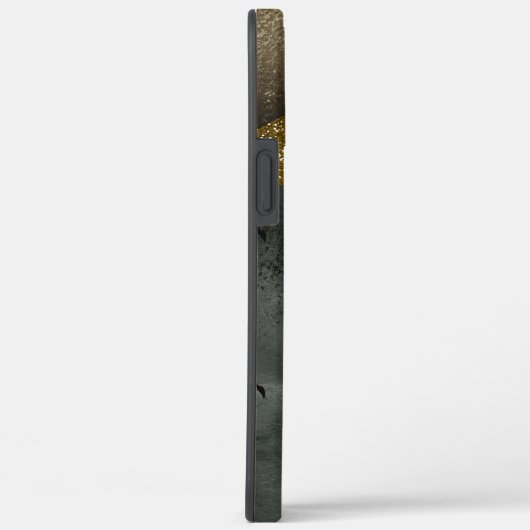 Persoonlijke naam Dierlijke printer Gold Glitter Case-Mate iPhone Case (Achterkant / Rechts)