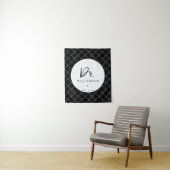 Persoonlijke naam Dr Minimalistische dokter afstud Wandkleed (In situ)