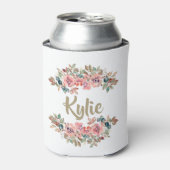 Persoonlijke naam drank identifier blikjeskoeler (Blikje Voorkant)