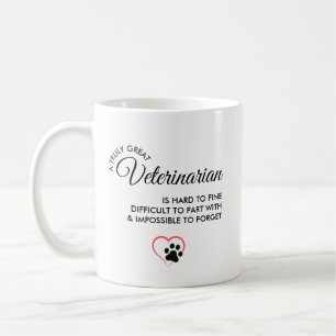 Persoonlijke naam - Een echt geweldige dierenarts Koffiemok