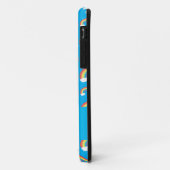 Persoonlijke naam eenhoorn blauwe regenbogen Case-Mate iPhone case (Achterkant/links)