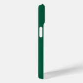 Persoonlijke naam Elegant Modern Minimaal Donkergr Case-Mate iPhone Case (Achterkant / Rechts)