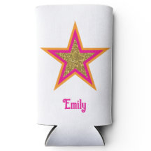 Persoonlijke naam elegante goud &roze ster