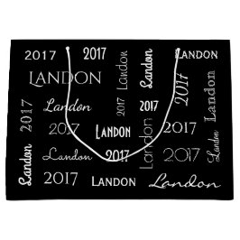 Persoonlijke naam en Afstuderen jaar Large Cadeautasje