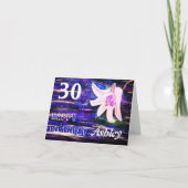 Persoonlijke naam en blijvende geboortedatum kaart (Voorkant)