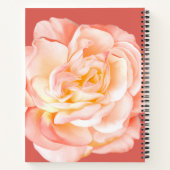 Persoonlijke naam en een Roos Notitieboek (Achterkant)