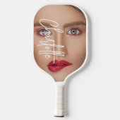 Persoonlijke naam en foto pickleball paddle (Achterkant)