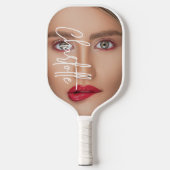 Persoonlijke naam en foto pickleball paddle (Voorkant)