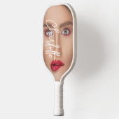 Persoonlijke naam en foto pickleball paddle (Links)