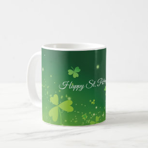 Persoonlijke naam en foto van St. Patrick's Day Gr Koffiemok