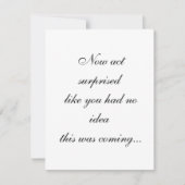 Persoonlijke naam en het Voorstel van de Bridesmai Bedankkaart (Voorkant)