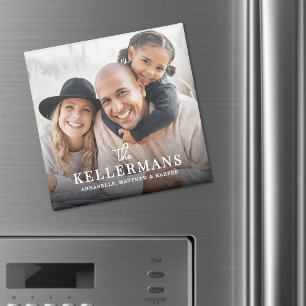 Persoonlijke Naam Familie Foto Magneet