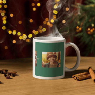 Persoonlijke Naam Familiefoto en Jaar Design Koffiemok