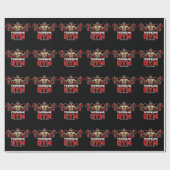 Persoonlijke NAAM Fitness Thuis GYM Gewichtheffen  Cadeaupapier (Vlak)