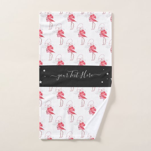 Persoonlijke Naam Flamingo, Gifts voor allen Handdoek (Handdoek)