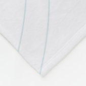 Persoonlijke naam Fleece deken (Hoek)