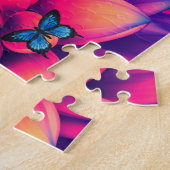 Persoonlijke naam Flower Legpuzzel (Zijkant)